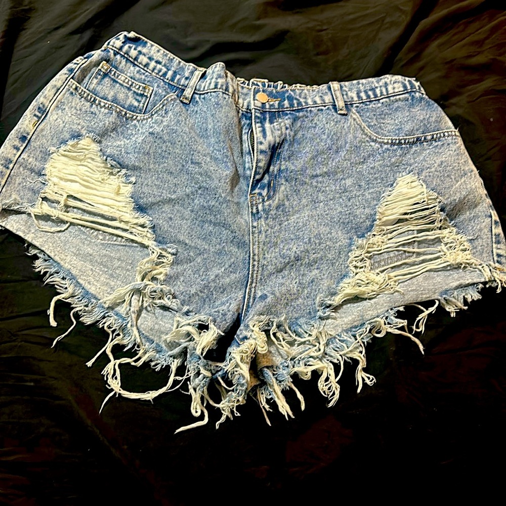 Distressed Shorts